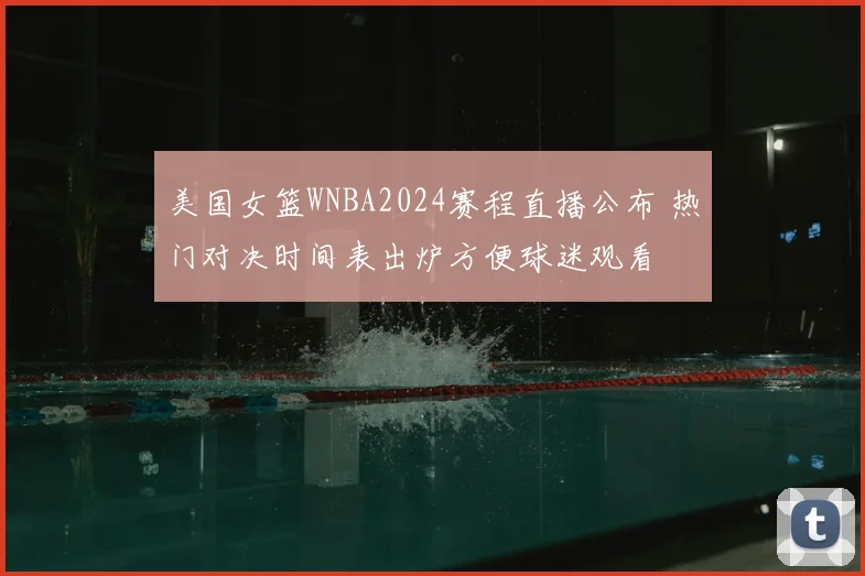 美国女篮WNBA2024赛程直播公布 热门对决时间表出炉方便球迷观看